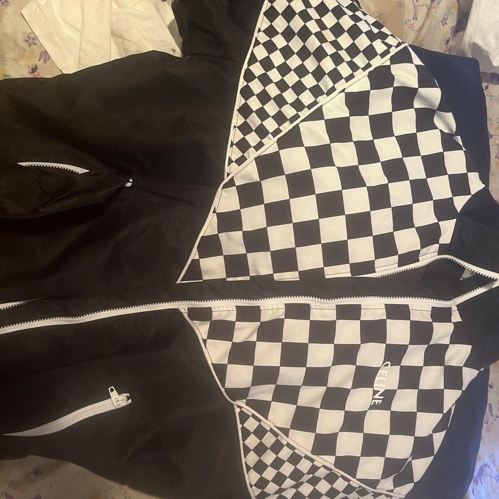 Celine Checkerboard WindBreaker